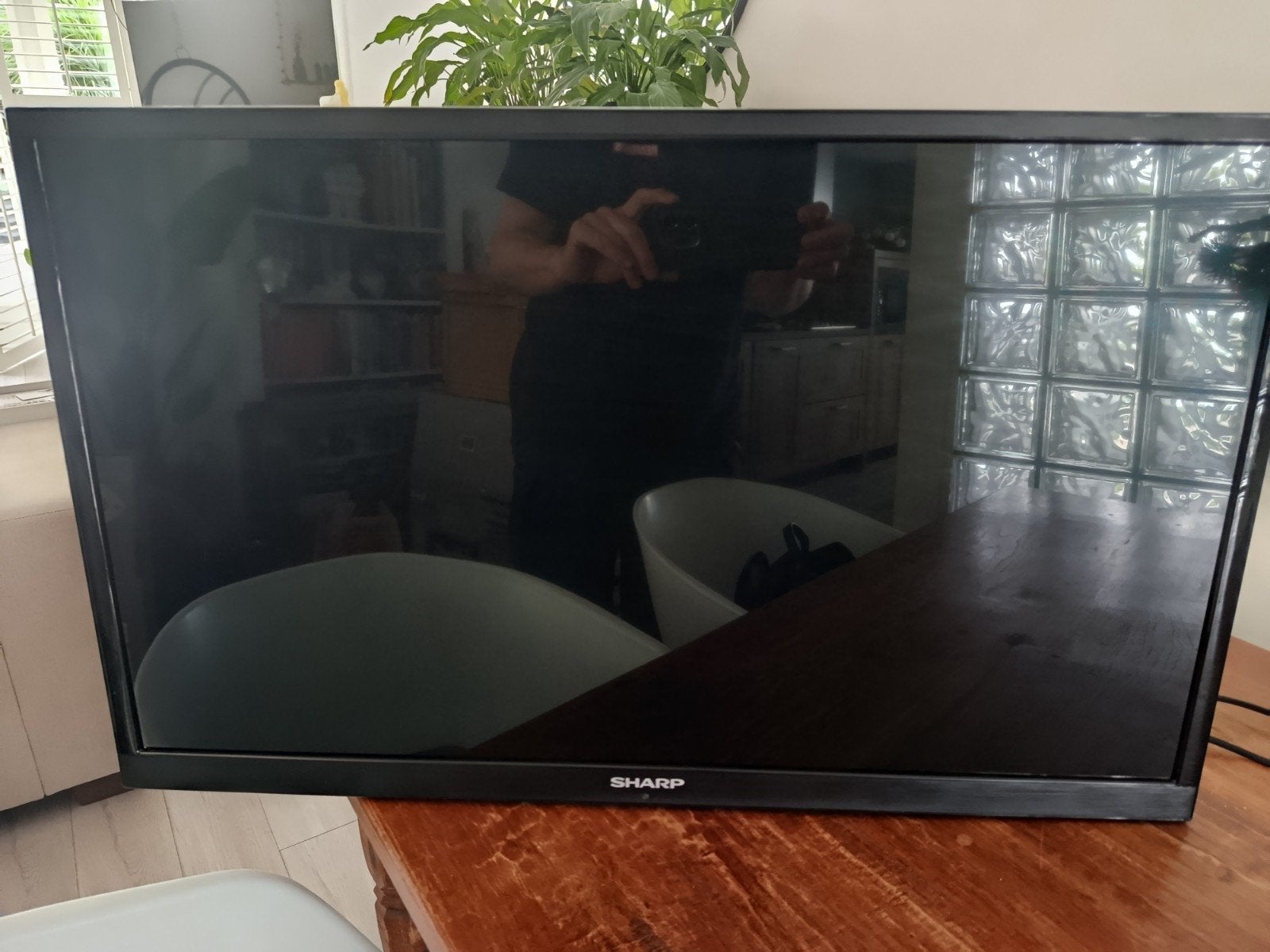 Sharp tv model LC-32LD145E kleur zwart gewicht +-6kg, Ophalen of Verzenden, 50 Hz, Sharp