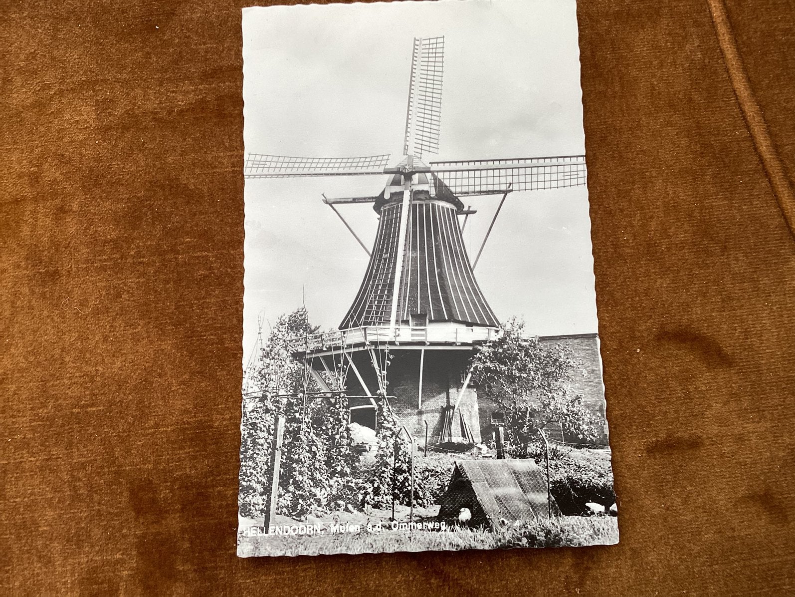 Hellendoorn. Ommerweg. Molen. 1971, Ophalen of Verzenden, 1960 tot 1980, Overijssel