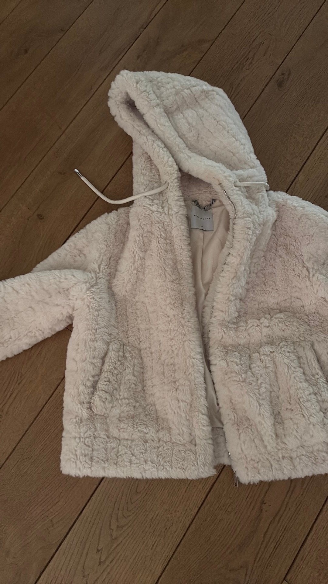 Heerlijk warme jas van Rino&Pelle, m38, Verzenden, Zo goed als nieuw, Maat 38/40 (M), Beige