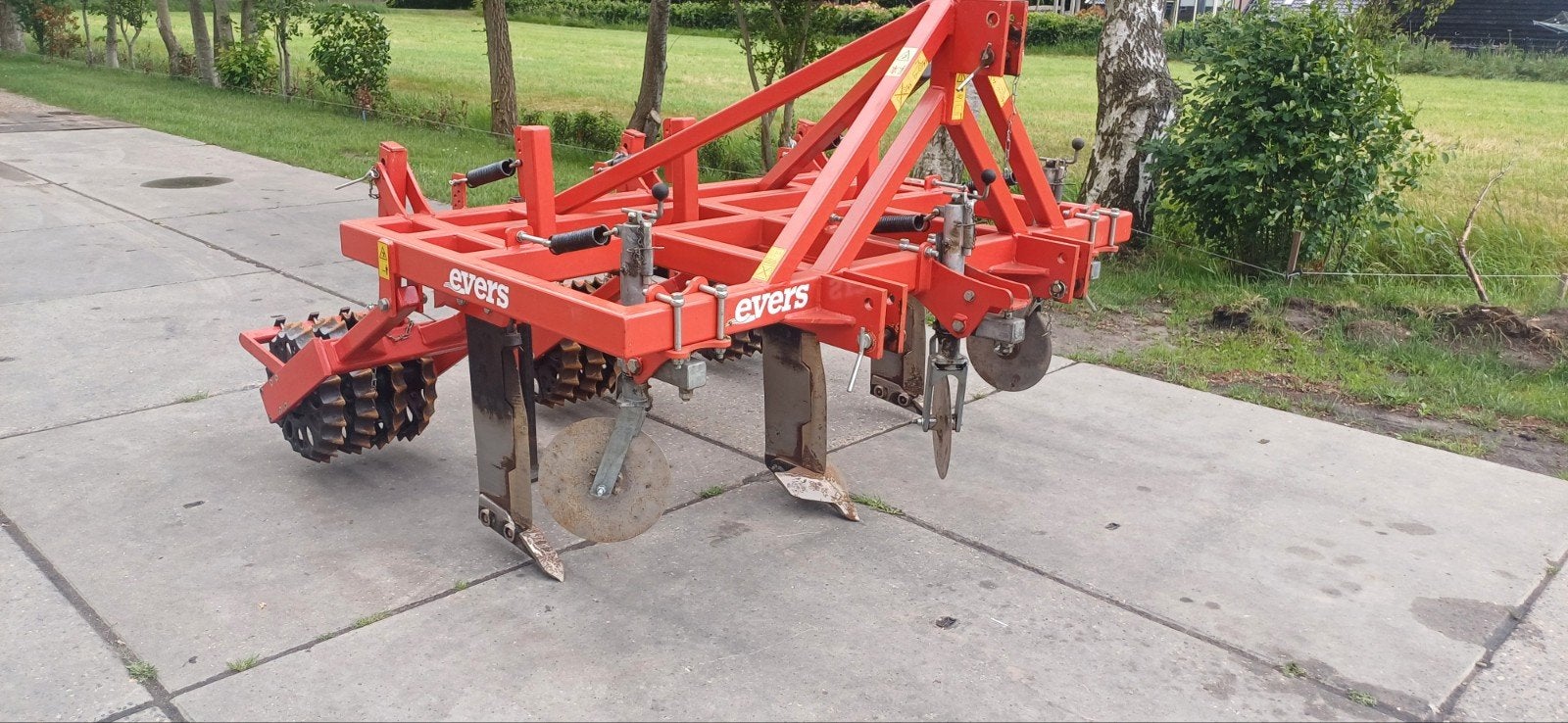 Evers WBG-3 grasland woeler beluchter, Zakelijke goederen, Ophalen, Grondbewerking