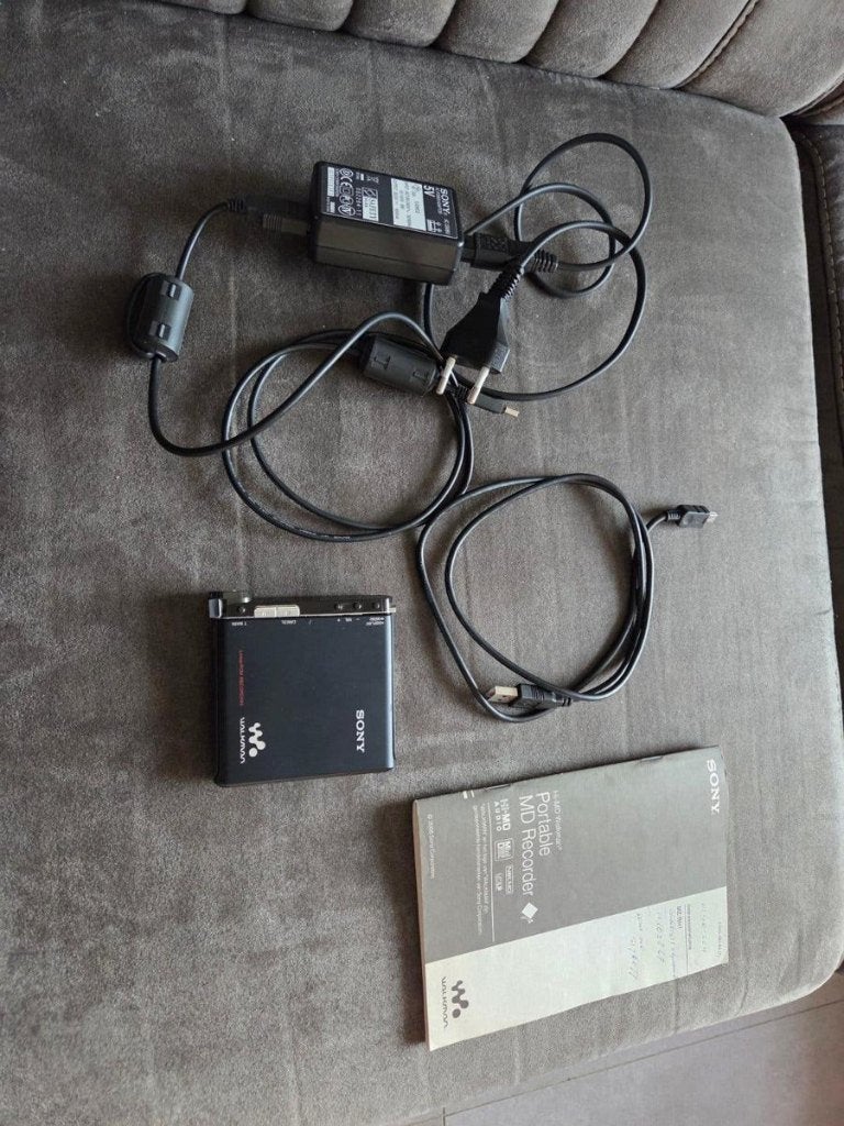 Sony MZ-RH1 Hi-MD Walkman met accessoires en 4 minidi 089267, Ophalen, Walkman