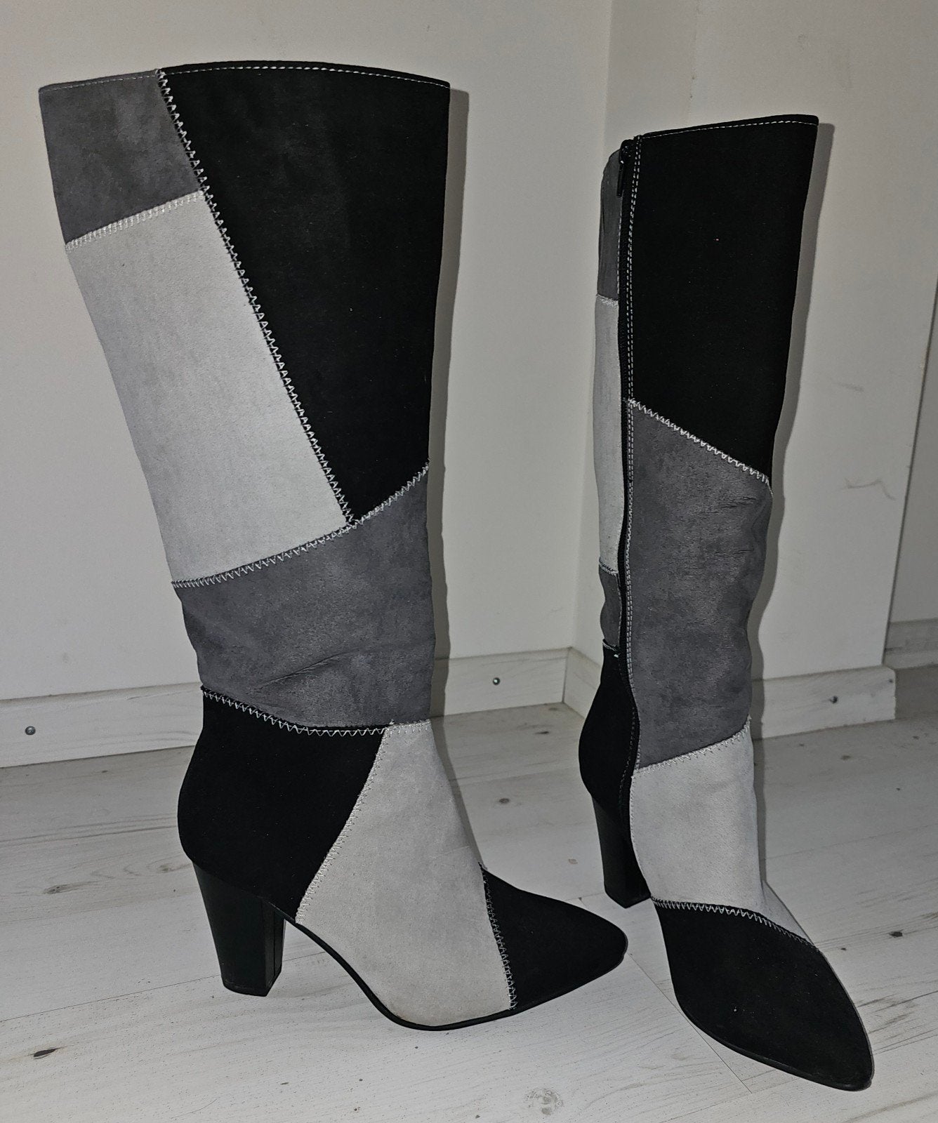 Dames Laarzen ZGAN, Hoge laarzen, Bonprix, Zwart, Ophalen of Verzenden