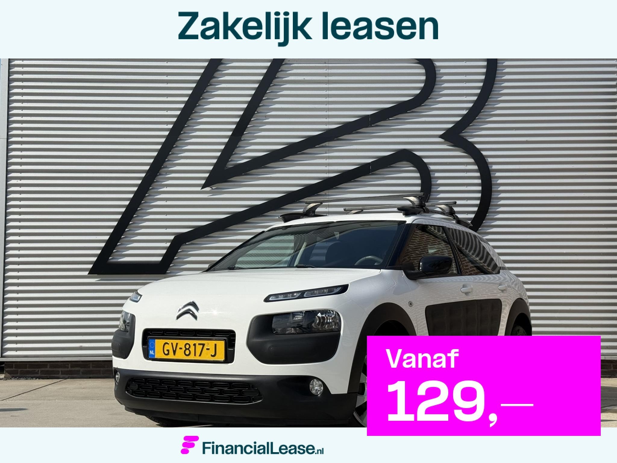 Citroen C4 Cactus 1.2 PureTech Feel Navi|Trekhaak|Clima|Crui, Voorwielaandrijving, Stof, Gebruikt, 1199 cc