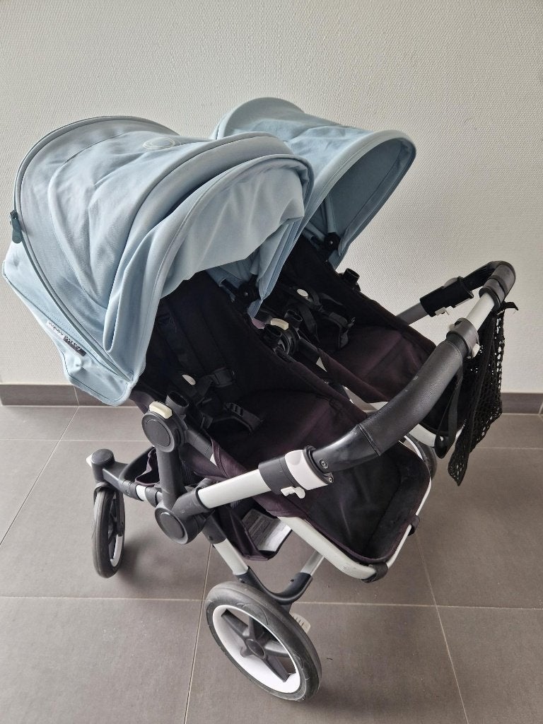 Bugaboo Donkey 3 Duo kinderwagen (compleet), Ophalen, Gebruikt, Duowagen, Bugaboo