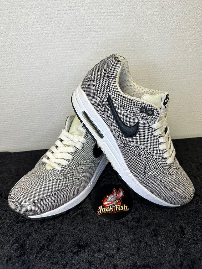 Nike air Max 1 Canvas White Black Picnic Pack - size 41, Kleding | Heren, Schoenen, Nike air max, Overige kleuren, Ophalen of Verzenden