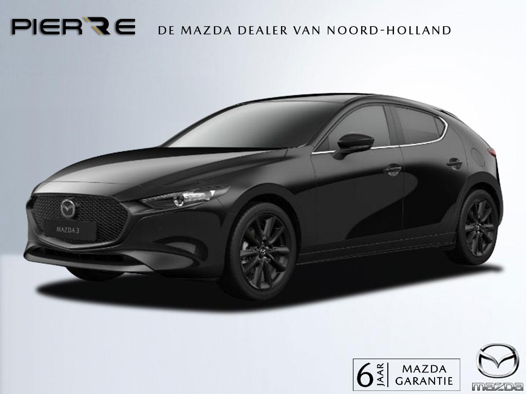 Mazda 3 2.5 e-SkyActiv-G M Hybrid AUTOMAAT 140 Nagisa | NAVI, Auto's, Mazda, Bedrijf, Te koop, ABS, Achteruitrijcamera, Adaptive Cruise Control