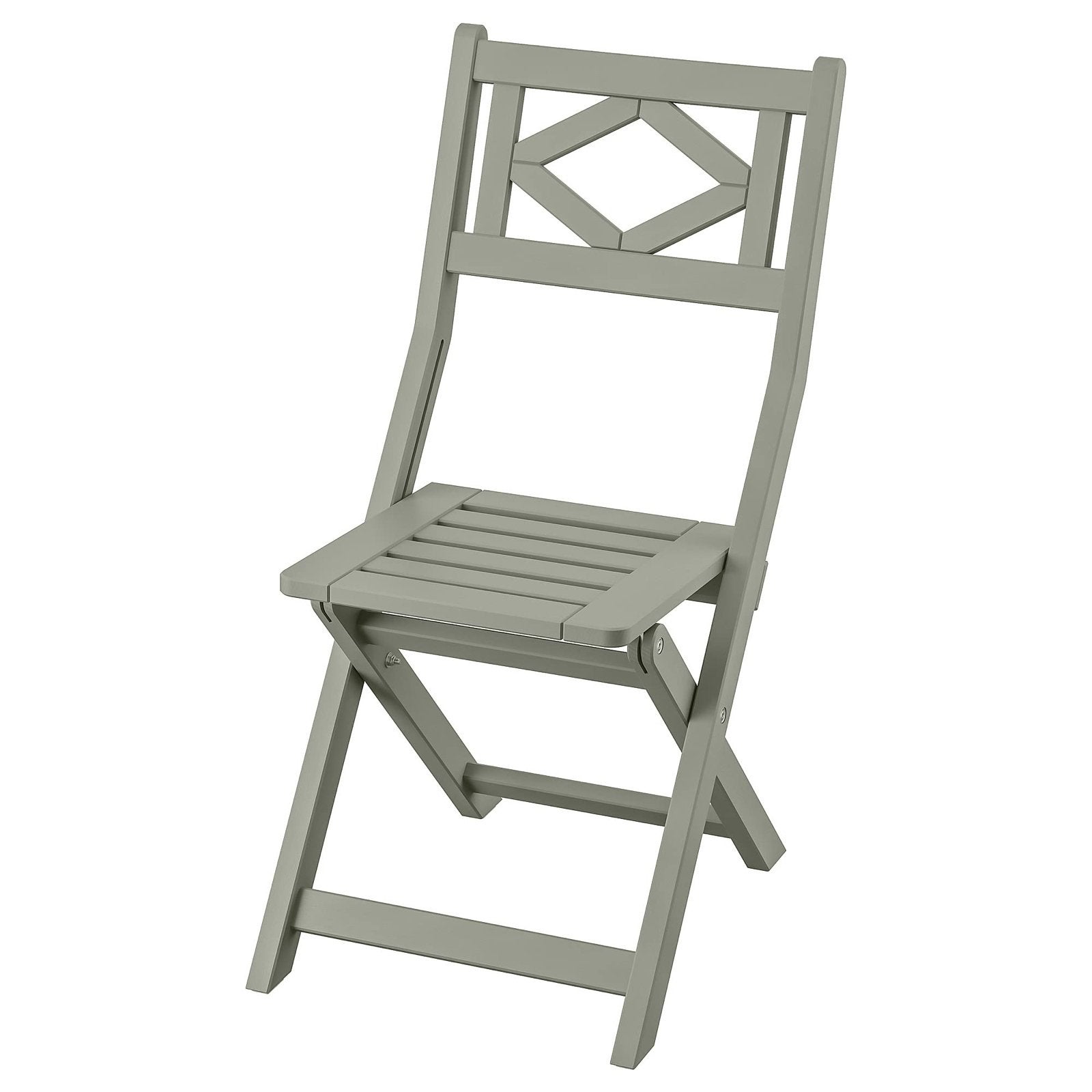 4x IKEA BONDHOLMEN Klapstoel - Grijs (Nieuw in doos), Tuin en Terras, Ophalen, Nieuw, Hout, Inklapbaar