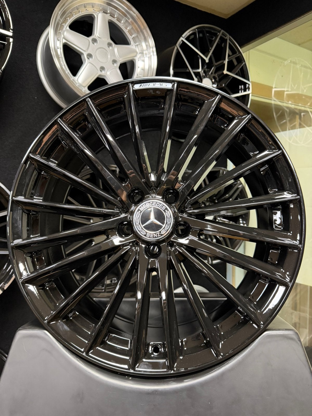 19 inch velgen voor Mercedes AMG 2026 look 5x112 A B CLA C E, 19 inch, Velg(en), Nieuw, Ophalen of Verzenden