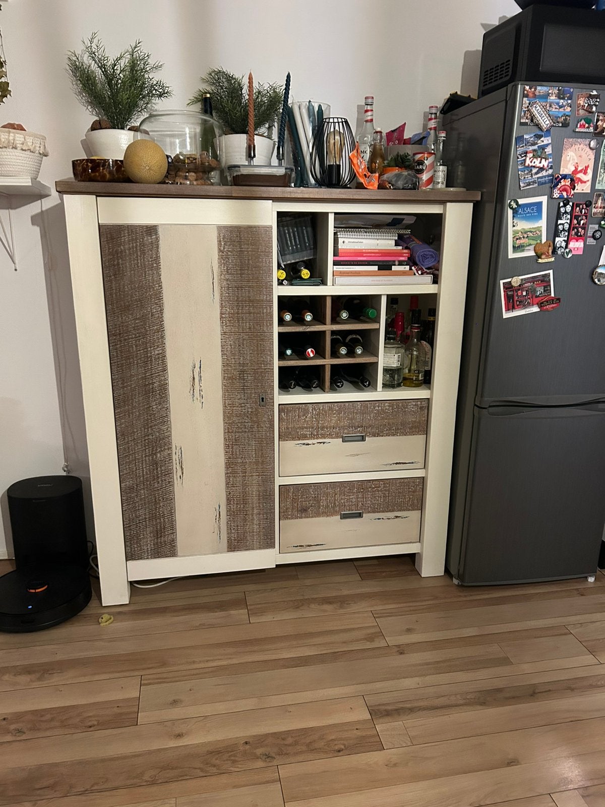 Henders en hazel buffetkast, Ophalen, Zo goed als nieuw, 25 tot 50 cm