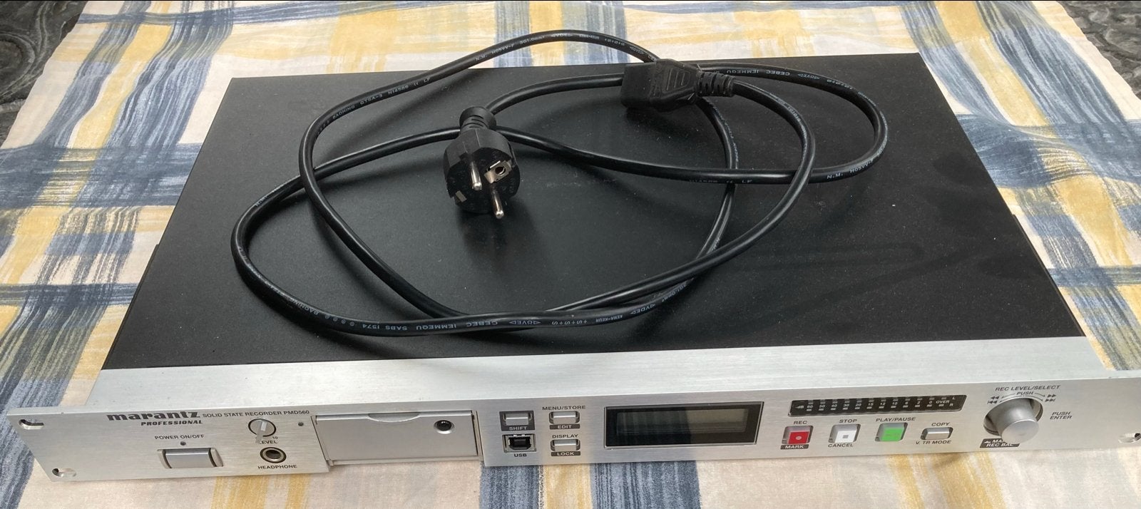 Marantz PMD560 Professionele Audio Recorder Flash Disk, Ophalen of Verzenden, Gebruikt, Audio