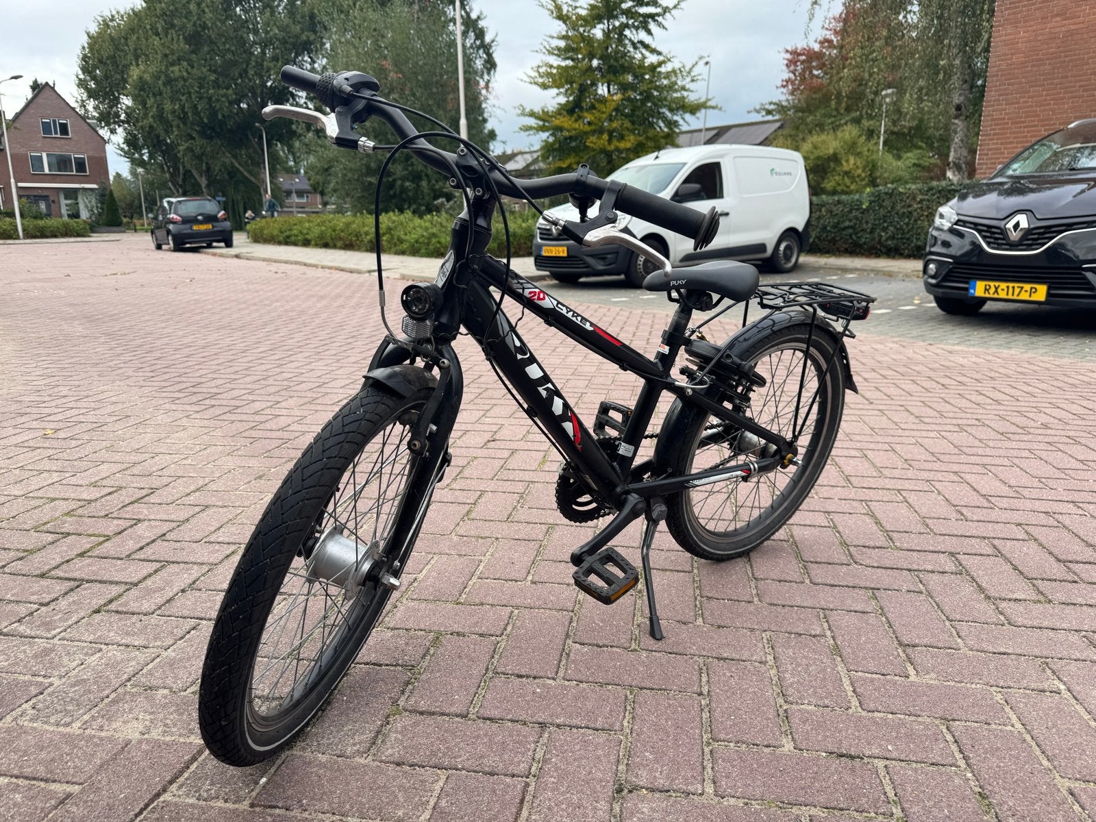 Puky Skyride 20 inch kinderfiets - Zwart, Fietsen en Brommers, Ophalen of Verzenden, Gebruikt, Velgrem, 16 tot 20 inch