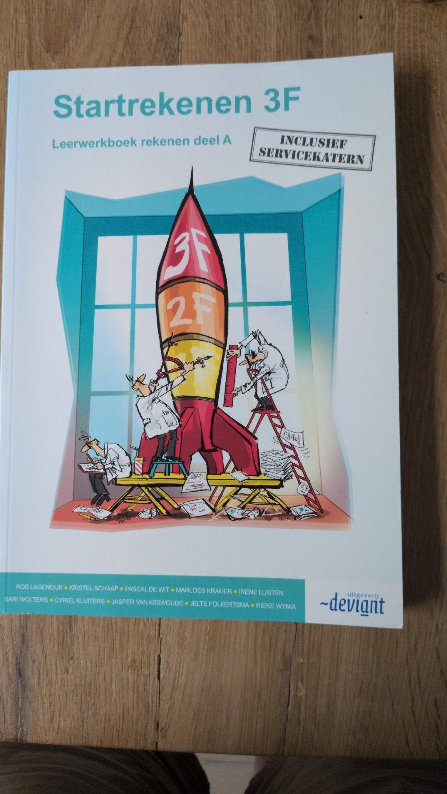 Startrekenen 3F Leerwerkboek rekenen deel A, Rob Lagendijk, Kristel Schaap, Pascal de Wit e.a., Ophalen of Verzenden, Zo goed als nieuw
