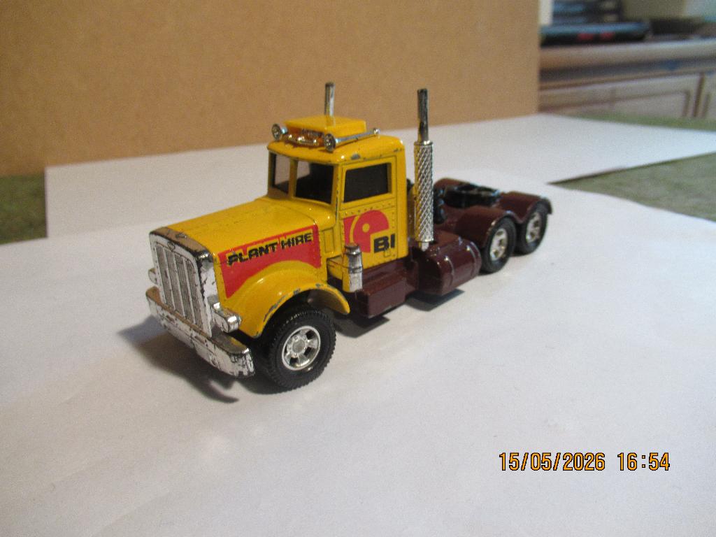 Matchbox superkings  Peterbilt, Ophalen of Verzenden, Gebruikt, Bus of Vrachtwagen