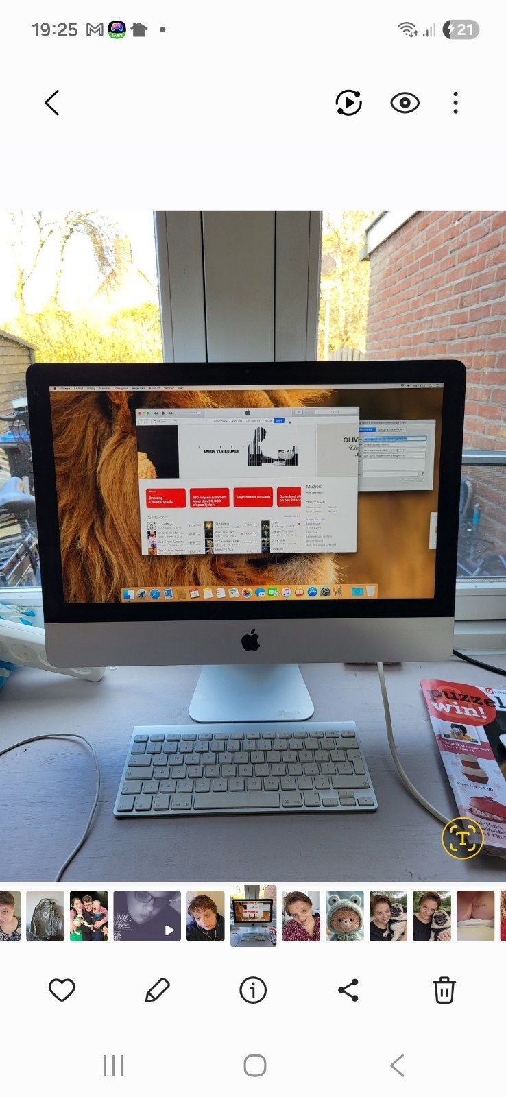 Apple iMac 2013 - Goed onderhouden desktop, Computers en Software, Apple Desktops, Ophalen, Gebruikt, 8 GB, IMac