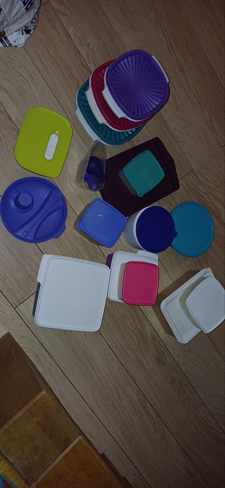 Diverse Tupperware in 1 koop, Huis en Inrichting, Ophalen, Gebruikt, Overige kleuren, Met deksel