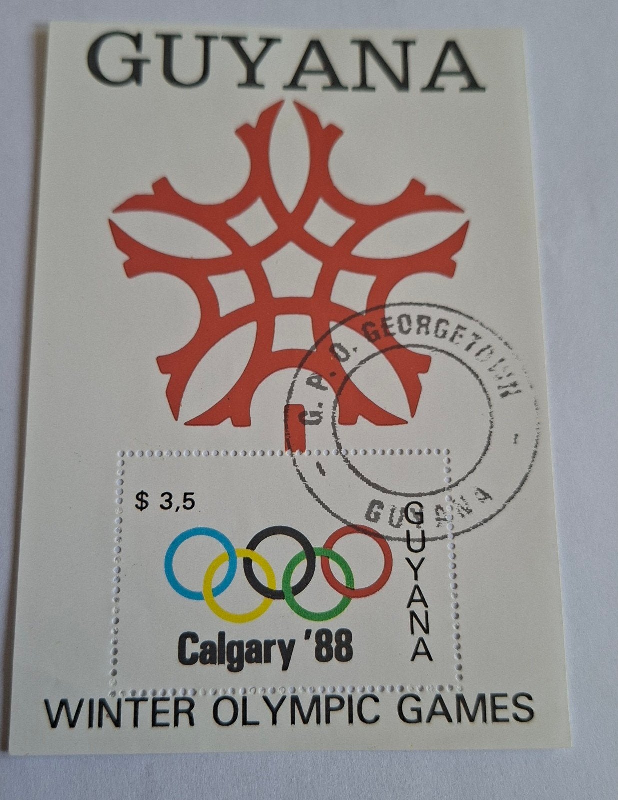 Olympische Spelen 1988 Calgary. Diverse blokjes!, Verzenden, Sport