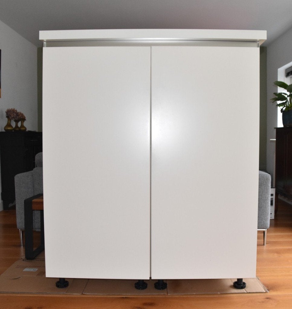 keukenkast, 2x 60cm en 150 hoog, Huis en Inrichting, Keuken | Keukenelementen, Ophalen, Gebruikt, 100 tot 150 cm, 100 tot 150 cm