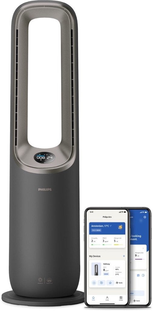 Philips 8000 Series Luchtreiniger & Verwarming MF870/15, Ophalen of Verzenden, Zo goed als nieuw, Luchtreiniger