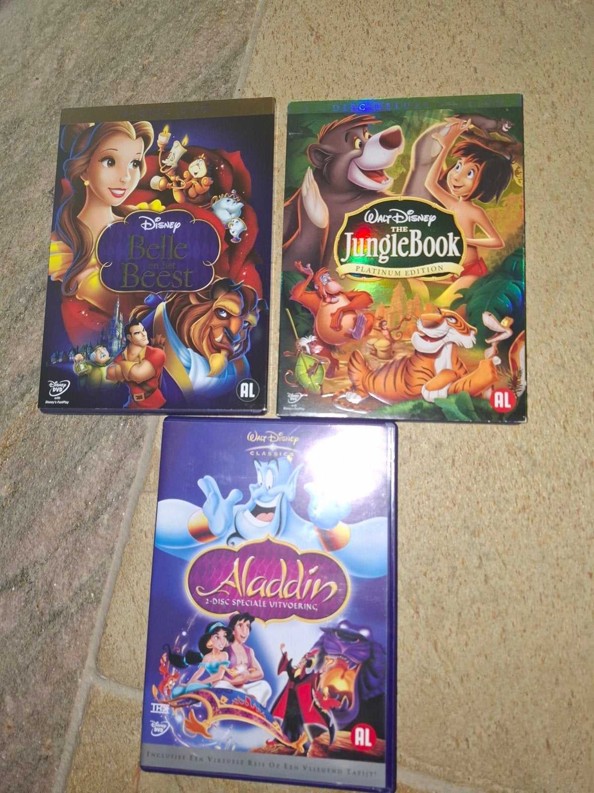 3 dvd's disney, Alle leeftijden, Ophalen of Verzenden, Zo goed als nieuw, Amerikaans