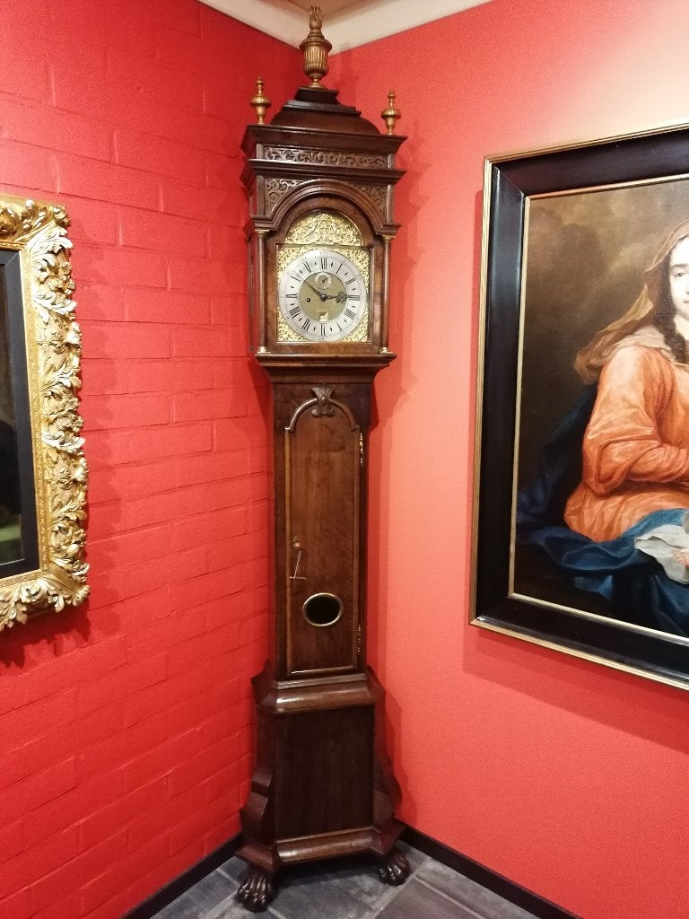staand horloge 18e eeuw 8 daags, Antiek en Kunst, Antiek | Klokken, Ophalen of Verzenden