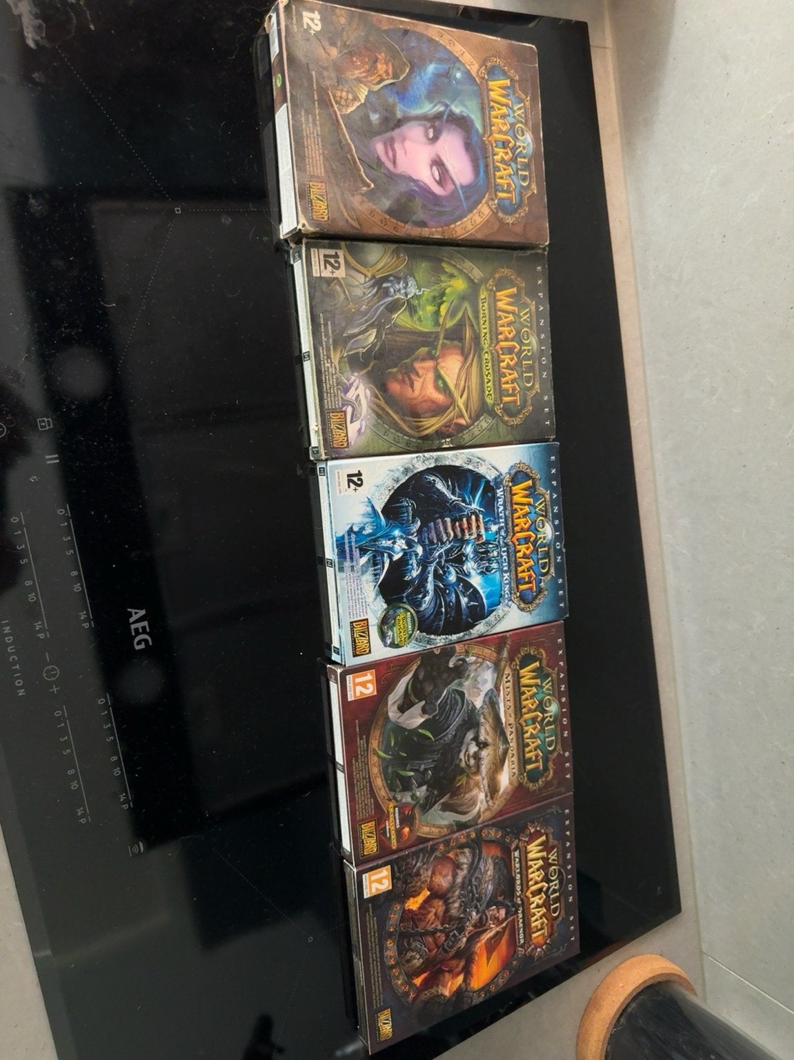 World of Warcraft Collectie - Compleet met boekjes, Online, Gebruikt, Ophalen of Verzenden, Role Playing Game (Rpg)