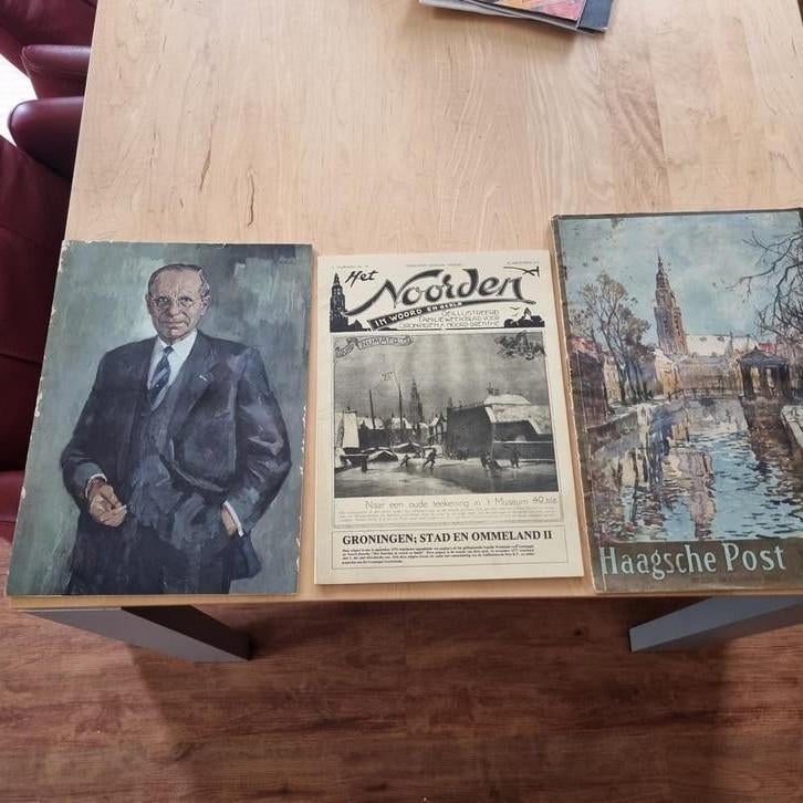 Oude tijdschriften en schilderij, Boeken, Tijdschriften en Kranten, Ophalen of Verzenden, Gelezen, Overige typen