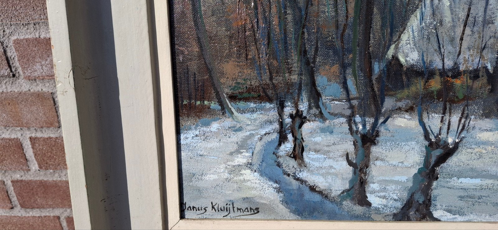 Janus kluitmans 1950, Antiek en Kunst, Kunst | Schilderijen | Klassiek, Ophalen of Verzenden