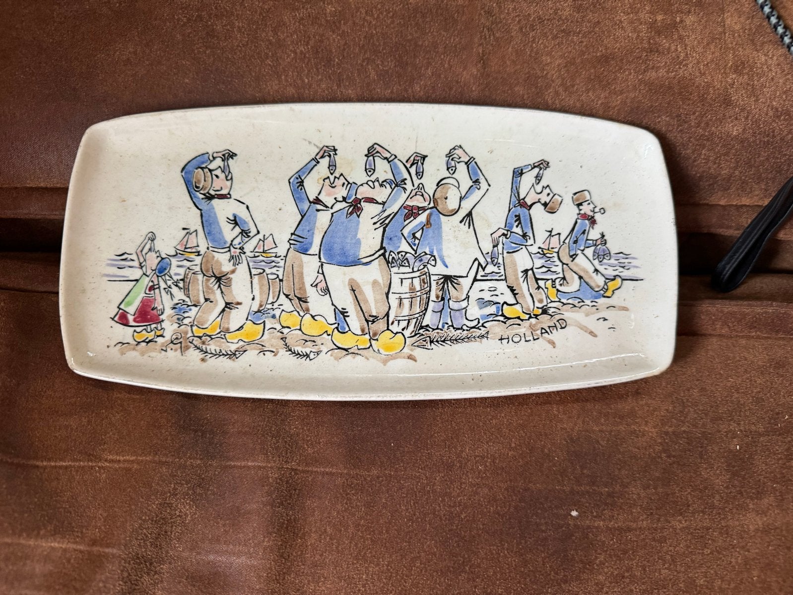 Vintage Koninklijk Goedewaagen Gouda Holland schaal 23x11cm, Ophalen of Verzenden