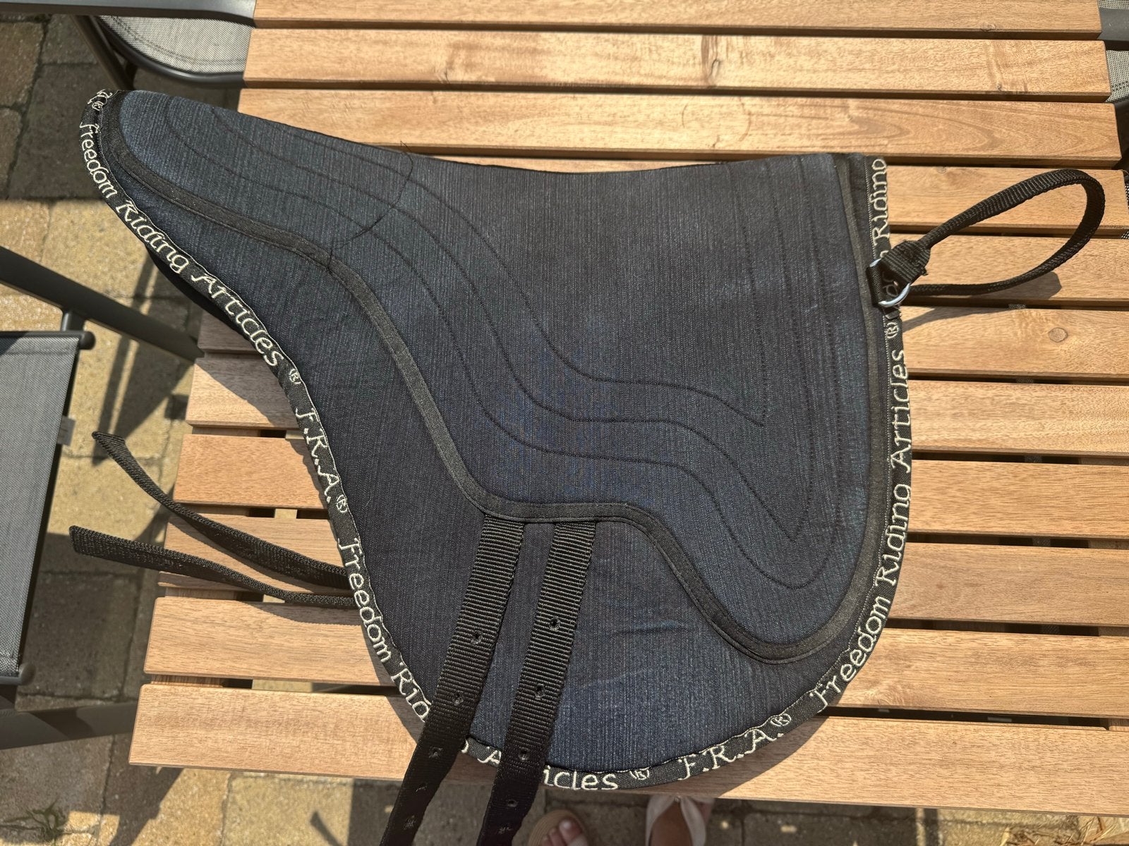 F.R.A. Jeany Black Barebackpad - (Slechts 1x gebruikt!), Ophalen, Nieuw