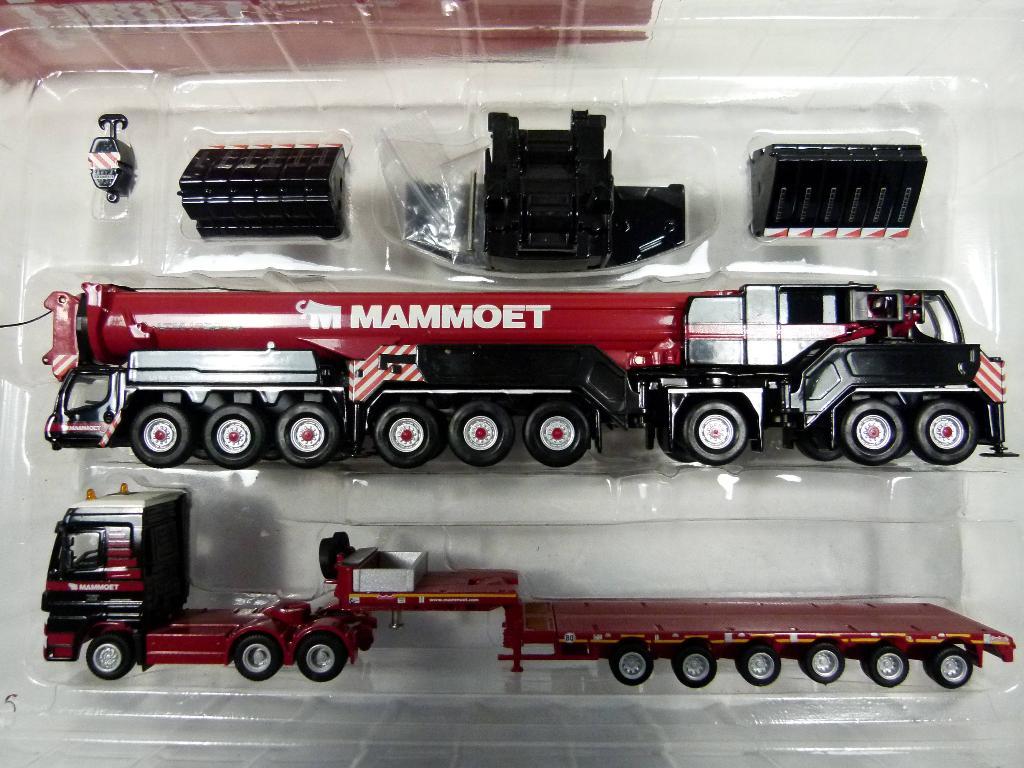 Mammoet Liebherr 1750, Hobby en Vrije tijd, Modelauto's | 1:87, Ophalen of Verzenden, Nieuw, Bus of Vrachtwagen, Overige merken