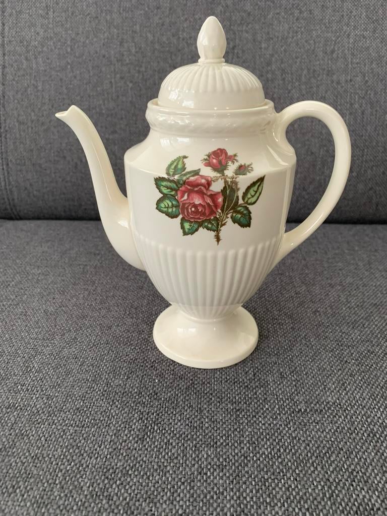 Wedgwood, Moss Rose koffiepotje, Ophalen of Verzenden