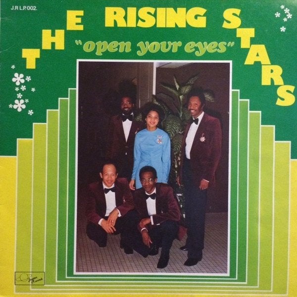 Folk L.P. : the Rising Stars - Open Your Eyes, LP, Gebruikt, Ophalen of Verzenden, Fotohoes