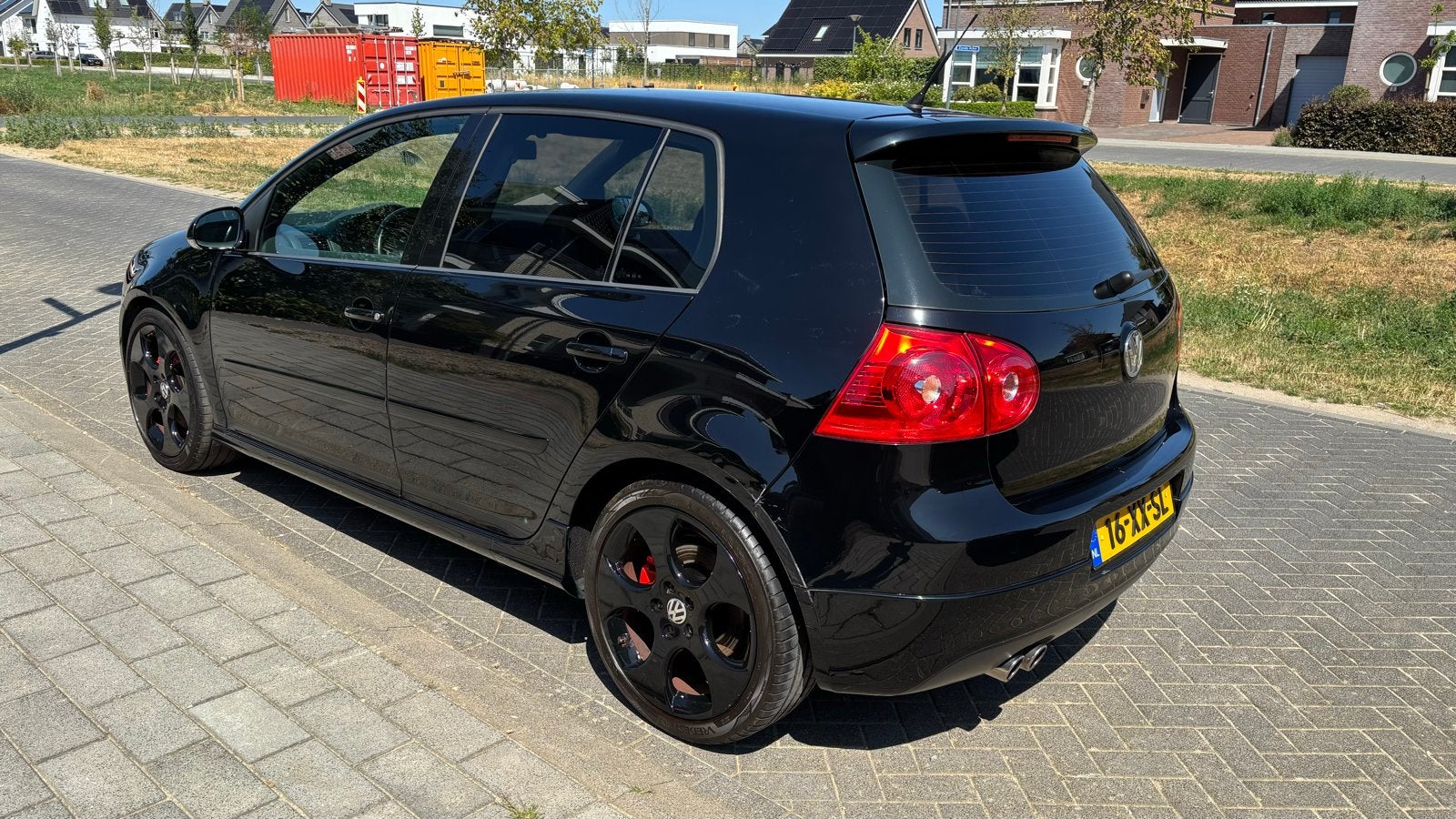 Volkswagen Golf 5 GTI 2.0 TFSI BWA | 6-bak | NL | NAP |, Stof, Zwart, 4 cilinders, Zwart