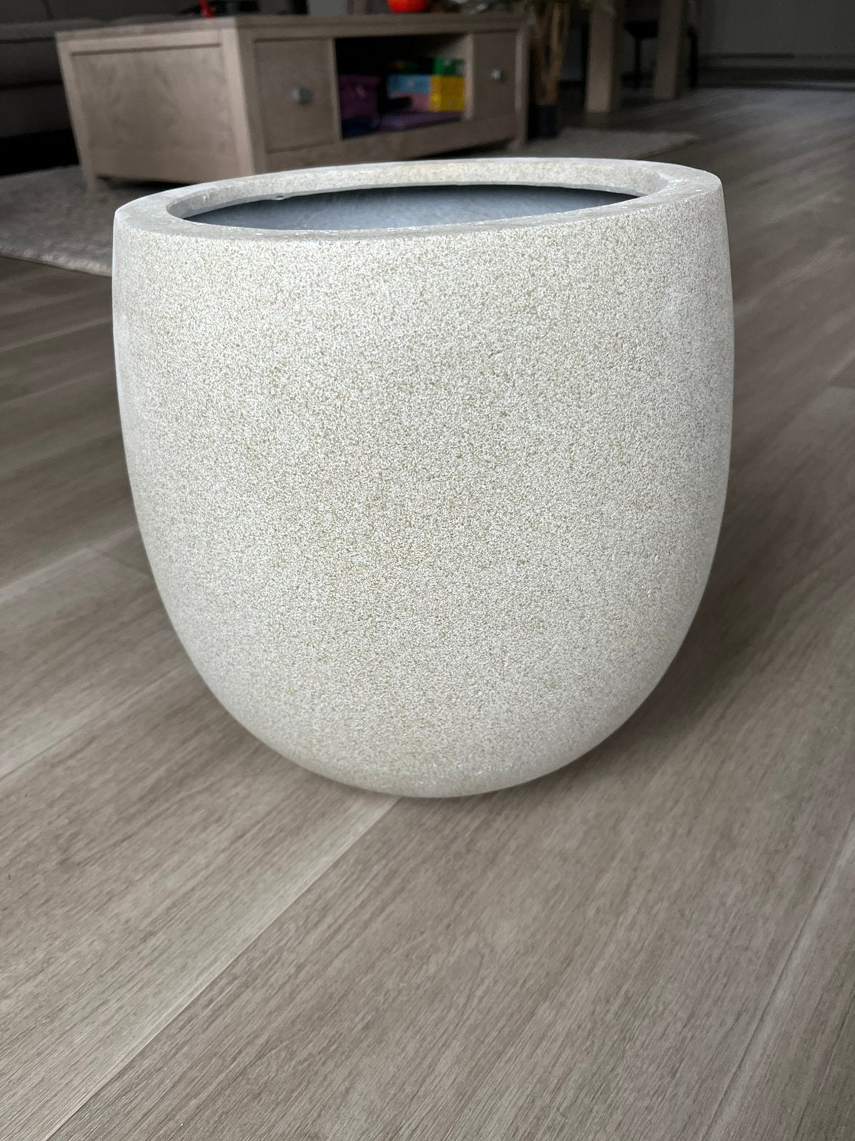Planten pot, Tuin en Terras, Overige materialen, Rond, Ophalen of Verzenden, Zo goed als nieuw
