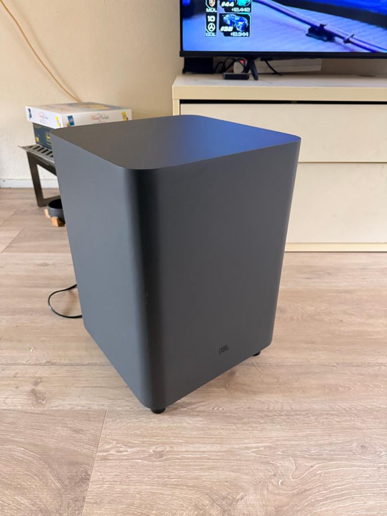 Jbl draadloze subwoofer voor jbl soundbar 1300, Ophalen of Verzenden, Zo goed als nieuw, 120 watt of meer, Subwoofer