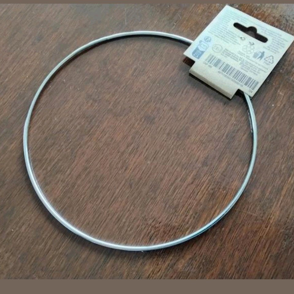 Metalen ring 17 cm, Ophalen of Verzenden, Nieuw, Haken, Overige typen