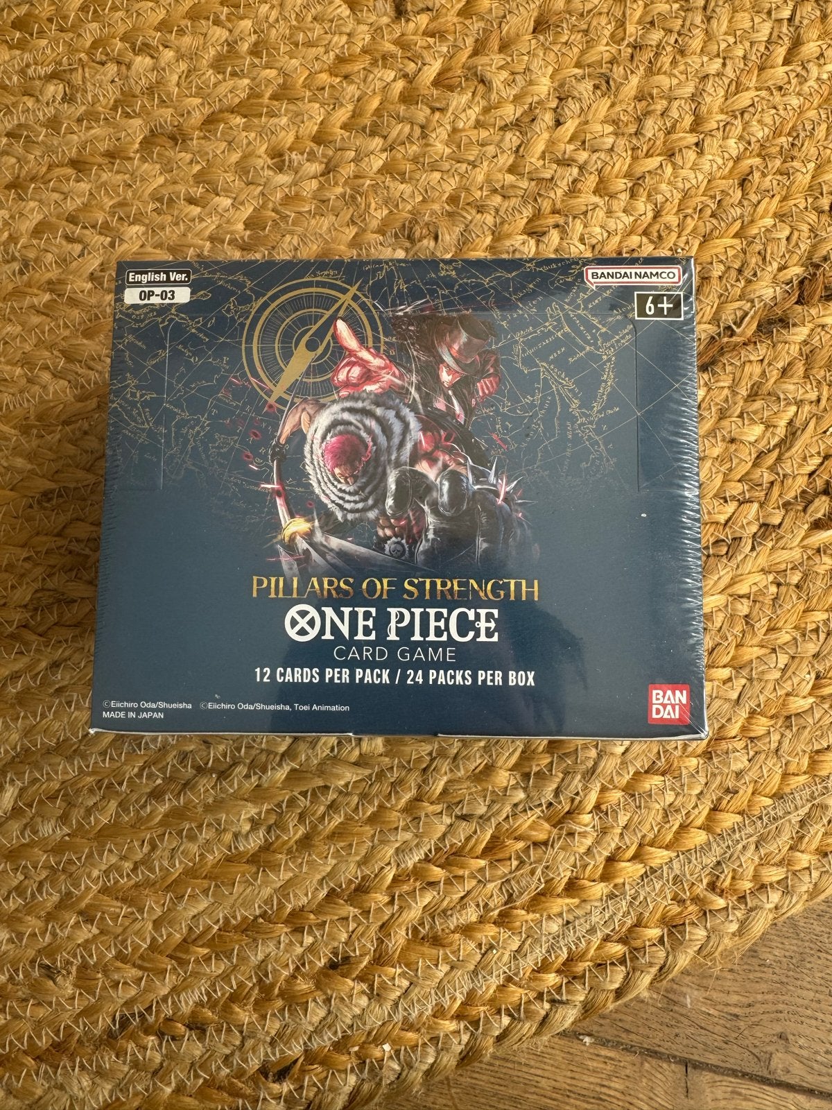One Piece OP-03 Pillars of Strength Booster Box Engels, Ophalen of Verzenden, Nieuw, Boosterbox