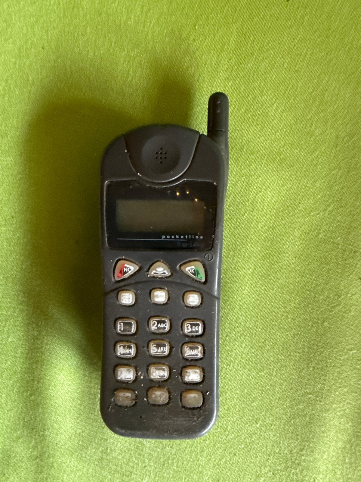 Vintage Alcatel Pocketline GSM Telefoon - Geen Snoeren, Ophalen, Gebruikt, Geen camera, Klassiek of Candybar