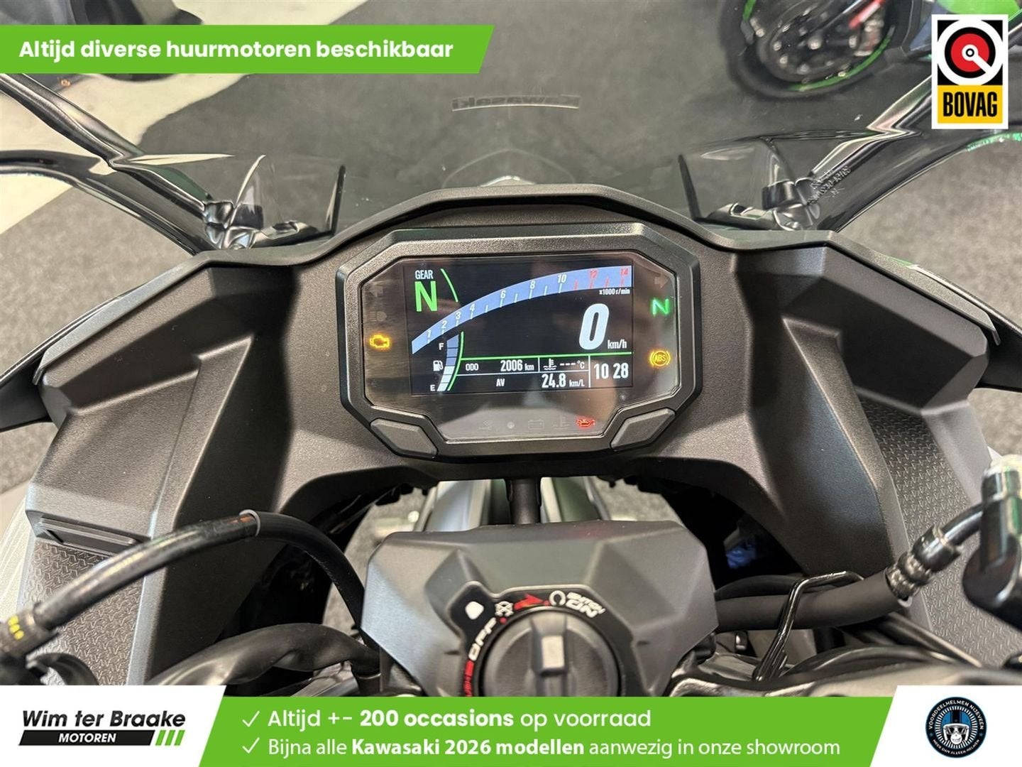 Kawasaki Ninja 500 SE - 2024, Bedrijf, Super Sport, 451 cc, 12 t/m 35 kW