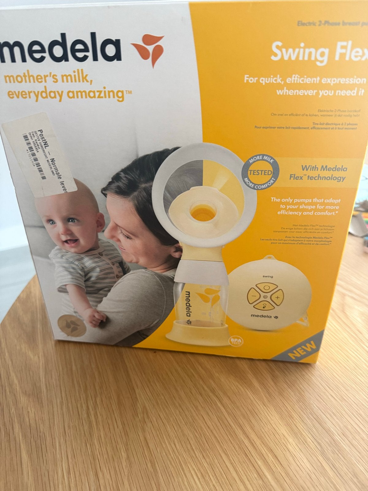 Medela Swing Flex elektrische borstkolf - in doos, Ophalen, Gebruikt