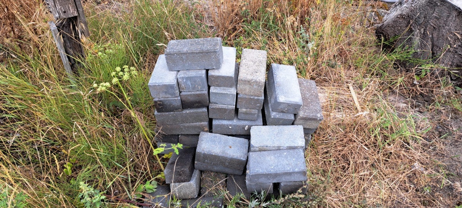stoeptegels gratis, Ophalen, Gebruikt, Minder dan 100 cm, 25 tot 50 cm
