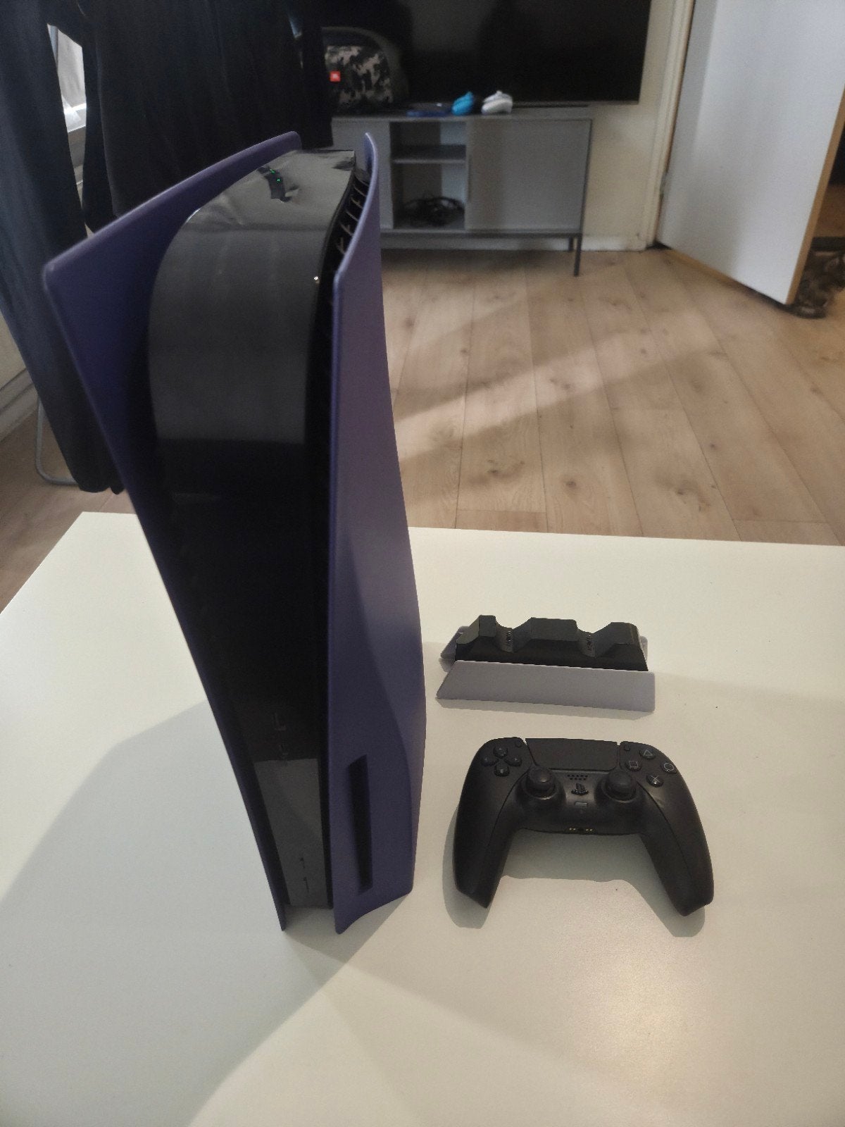 ps5 disc + 2tb nvme ssd en laadstation