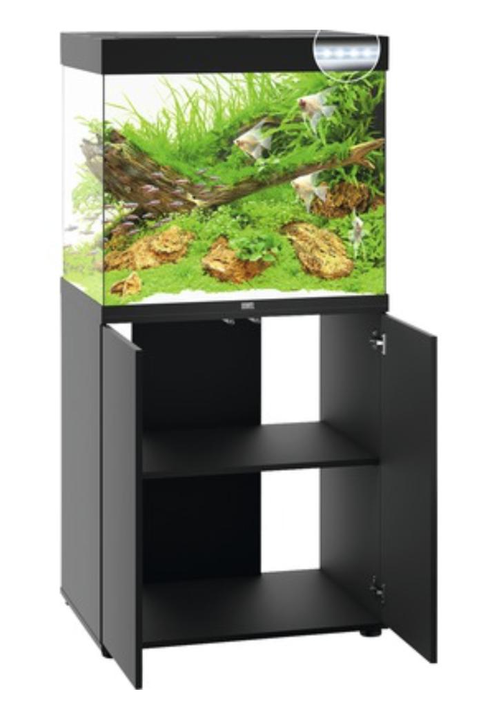 Juwel Aquarium Lido (200l) incl grote pomp en onderkast, Dieren en Toebehoren, Ophalen, Gebruikt, Leeg aquarium, Verwarming