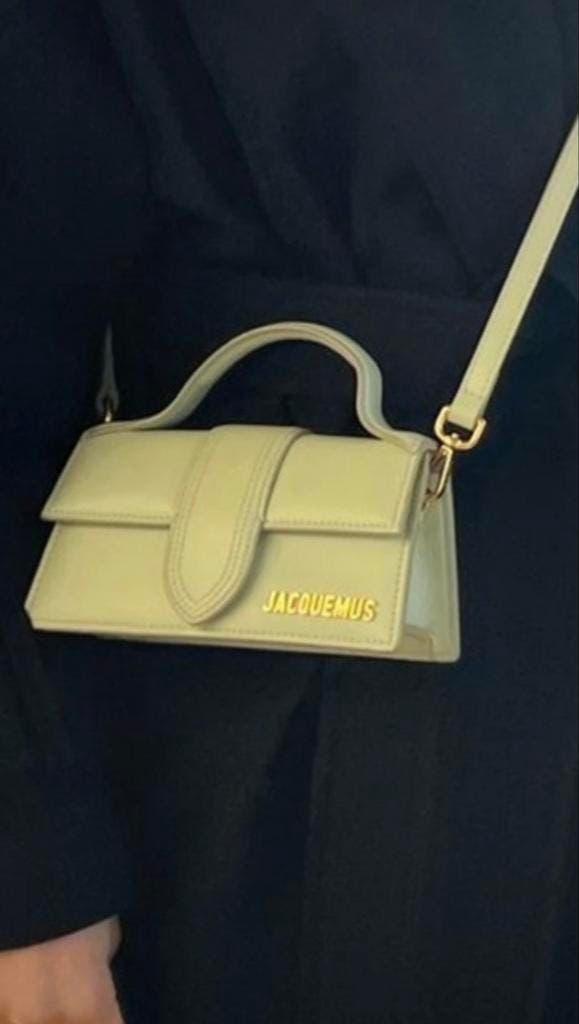 Jacquemus Le Bambino Bag - Groen, Ophalen of Verzenden, Zo goed als nieuw, Groen, Handtas