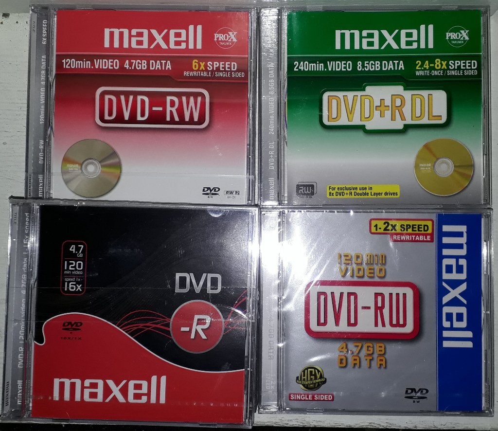partij CD RW, DVD RW, DVD+R DL etc, ongebruikt NIEUW, Cd's en Dvd's, Alle leeftijden, Ophalen of Verzenden, Nieuw in verpakking