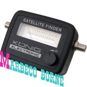 Satfinder Kit, Satelliet zoeker set, Satelliet meter, König, (Schotel)antenne-accessoires, Nieuw, Marbeco