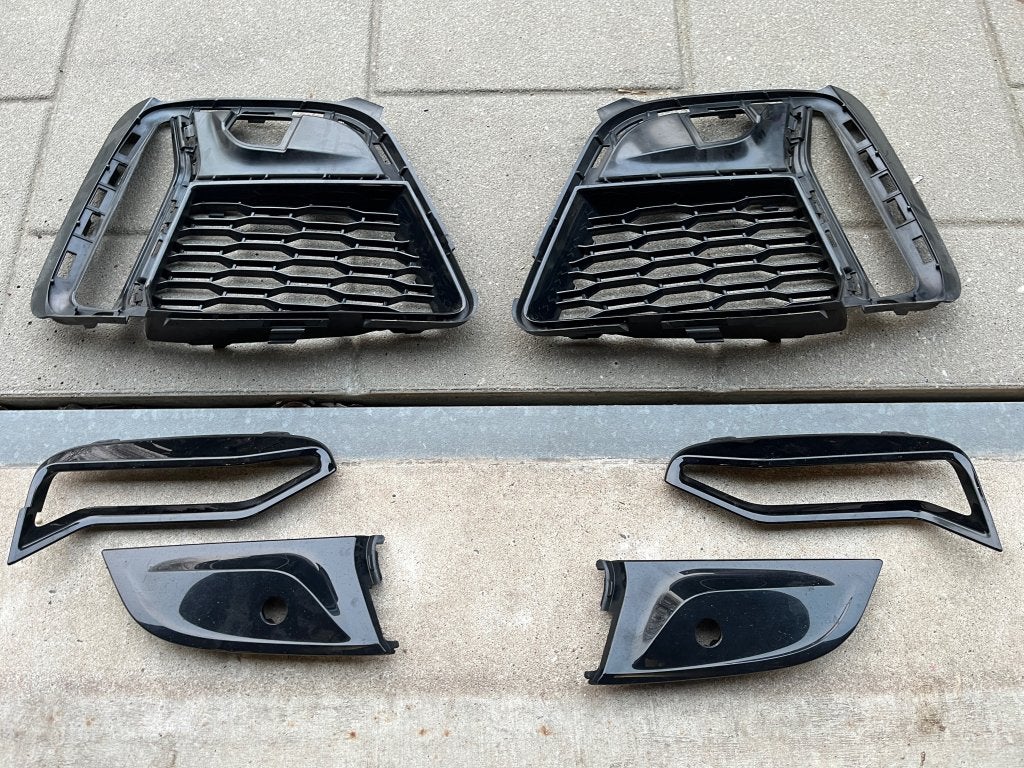 Orig. zwarte gril delen voor BMW 340 voorbumper G20 G21