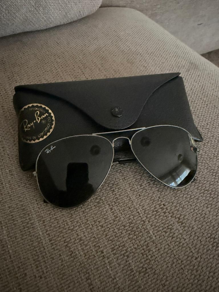 Ray-Ban AVIATOR LARGE METAL, Ophalen of Verzenden, Zo goed als nieuw, Ray-Ban