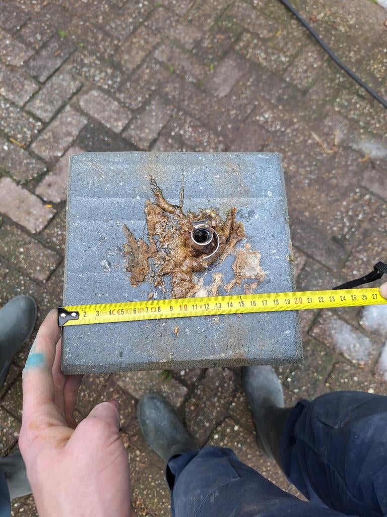 Waterornament/ siersteen te koop!, Ophalen, Parasolvoet