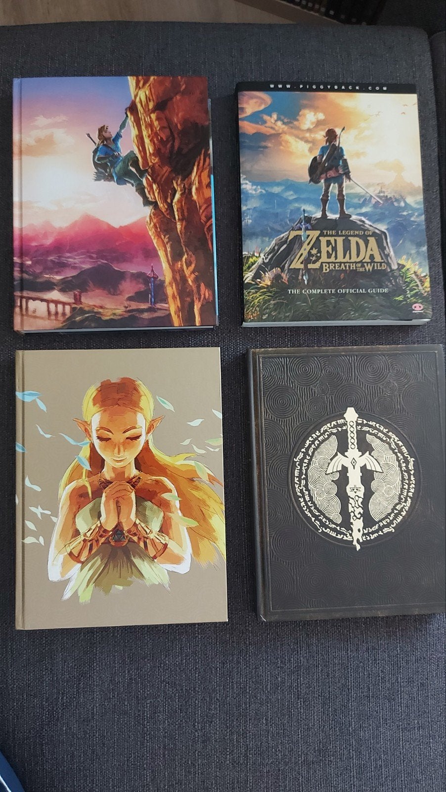 The Legend of Zelda: 4 Complete Official Guides, Boeken, Ophalen of Verzenden, Zo goed als nieuw, Piggyback